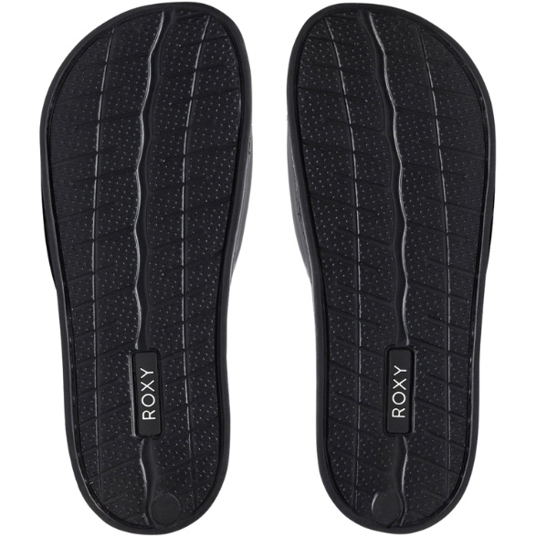 2025 Roxy Sandálias Deslizantes Femininas ARJL100679 - Black FG